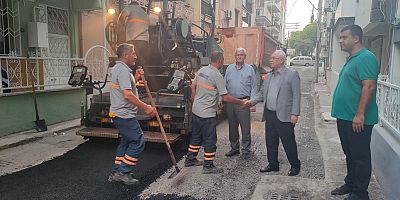 Başkan Selvitopu'dan Bahar'da asfalt denetimi
