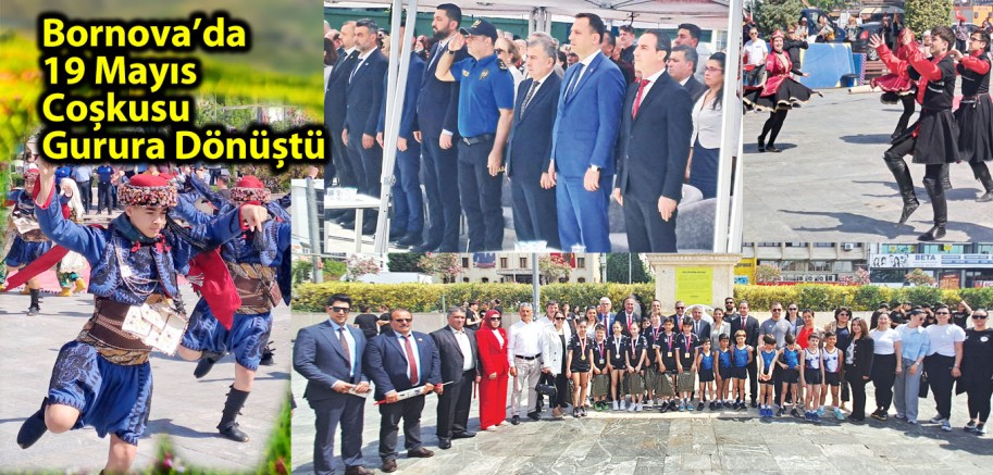 Bornova’da 19 Mayıs Coşkusu Gurura Dönüştü