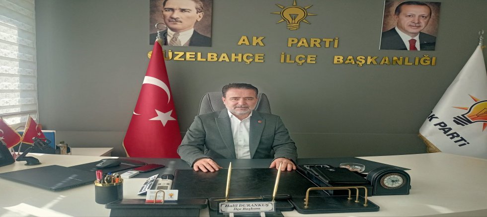 AK Parti Güzelbahçe İlçe Başkanı Durankuş’tan Rayiç Bedel Açıklaması: “Cumhurbaşkanımız Son Noktayı Koydu”