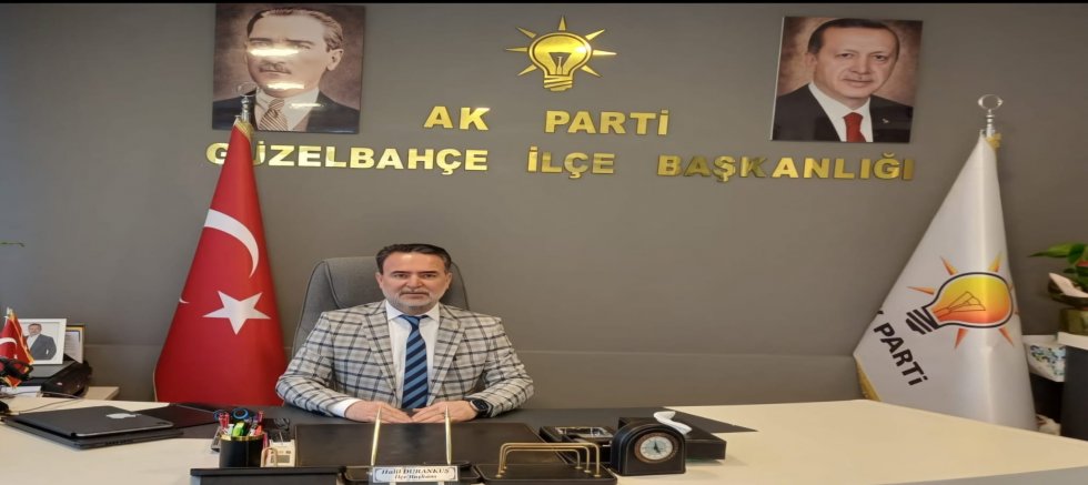 AK PARTİ GÜZELBAHÇE İLÇE BAŞKANI HALİL DURANKUŞ’TAN, İSRAİL BAŞBAKANI BİNYAMİN NETANYAHU'NUN SÖZLERİNE SERT TEPKİ