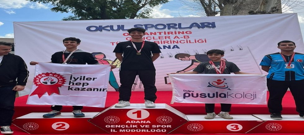 ALİAĞALI GENÇ SPORCU TÜRKİYE ORYANTİRİNG ŞAMPİYONU OLDU