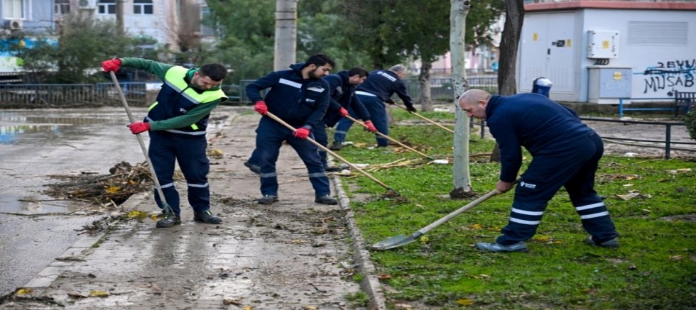 Bornova’da sel alarmı