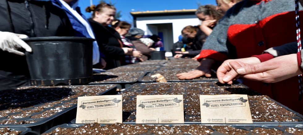 Bornova’da toprak kadınlarla canlanıyor