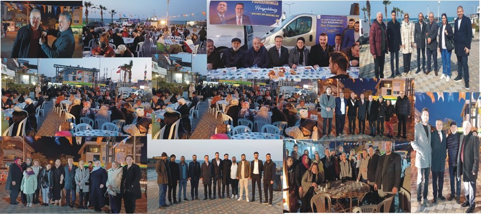 Güzelbahçe’de Ramazan Buluşması: AK Parti İftarına Yoğun Katılım