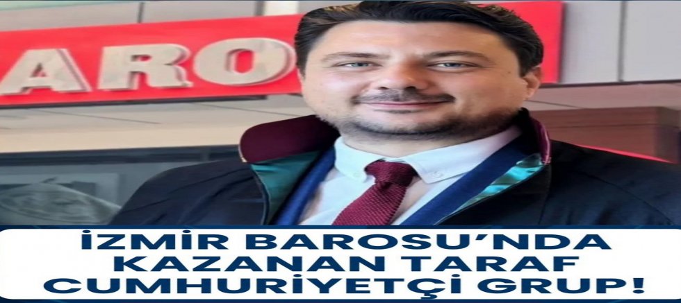 İZMİR BAROSU’NDA YENİ DÖNEM BAŞLADI, YENİ BAŞKAN SERHAT SÖKMEN OLDU