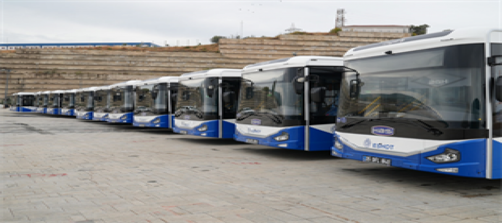 İzmir’in yollarına 111 yeni “Nazar Boncuğu” ESHOT ve İZULAŞ’ın filosu gençleşiyor