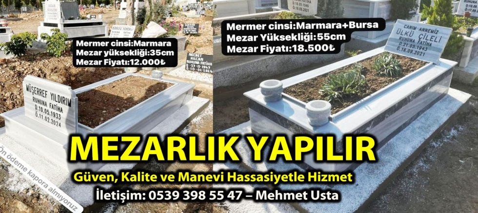 MEZARLIK YAPILIR