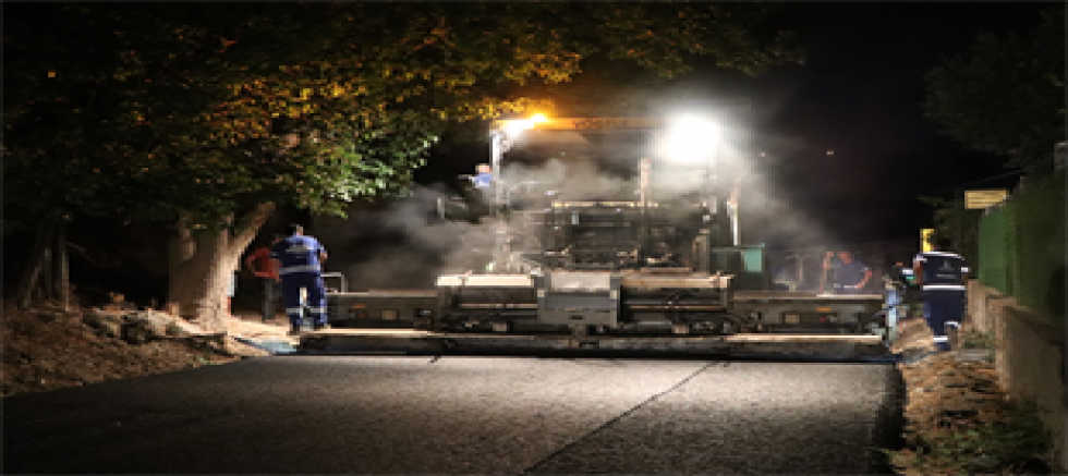 Selçuk’ta 15,5 kilometrelik yol yenileniyor