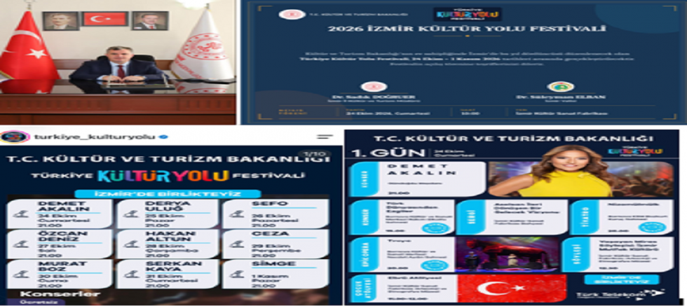 TÜRKİYE KÜLTÜR YOLU FESTİVALİ’NİN 24. DURAĞI İZMİR