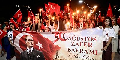 30 Ağustos Coşkusu Menderes’i Sardı