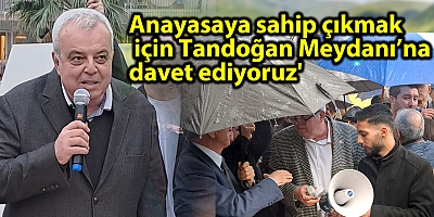 CHP Bornova ilçe Örgütü'nden “Tandoğan Mitingine” ÇAĞRI