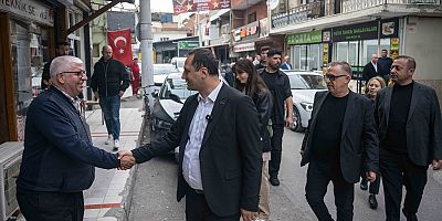 Başkan Eşki Çamdibi’nde saha mesaisinde