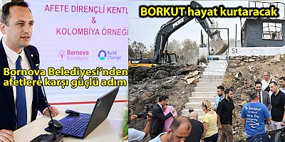 Bornova Belediyesi’nden afetlere karşı güçlü adım