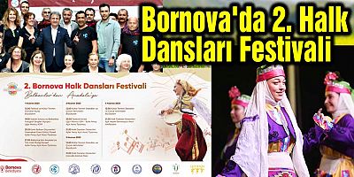 Bornova'da 2. Halk Dansları Festivali