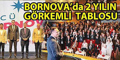 Bornova’da 2 yılın görkemli tablosu