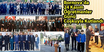 Bornova’da 24 Kasım Öğretmenler Günü Coşkuyla Kutlandı