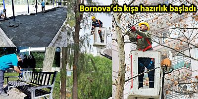 Bornova’da kışa hazırlık başladı