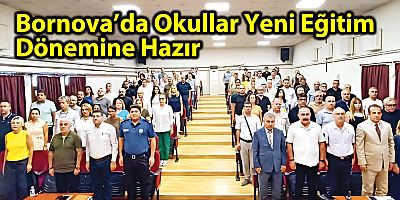 Bornova’da Okullar Yeni Eğitim Dönemine Hazır