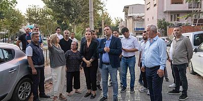 Bornova’da şafak mesaisi