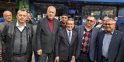 Bornova  Esnafından Cevdet Çayır’a Tam Destek