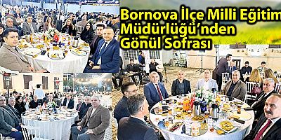 Bornova İlçe Milli Eğitim Müdürlüğü’nden Gönül Sofrası