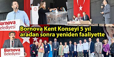 Bornova Kent Konseyi 5 yıl aradan sonra yeniden faaliyette