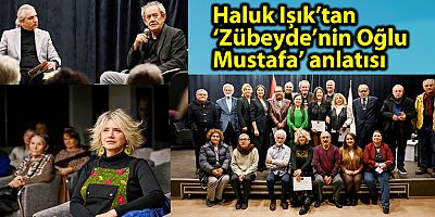 Bornova Kent Söyleşileri devam ediyor Haluk Işık’tan ‘Zübeyde’nin Oğlu Mustafa’ anlatısı