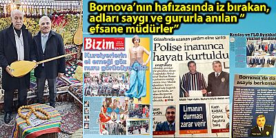 Bornova'nın Efsane Müdürleri Ali Yoksul, Yaşar Aydın 