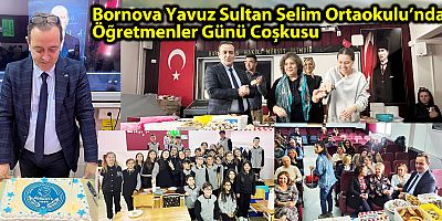 Bornova Yavuz Sultan Selim Ortaokulu’nda Öğretmenler Günü Coşkusu