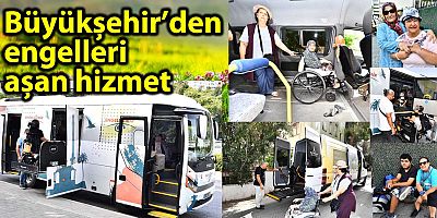 Büyükşehir’den engelleri aşan hizmet