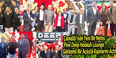 Çamdibi’nde Yeni Bir Nefes: Pine Deep Hookah Lounge Görkemli Bir Açılışla Kapılarını Açtı!