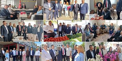 GÜZELBAHÇE’DE TÜRKİYE YÜZYILI BULUŞMALARI: “GÖNÜLLERE DOKUNUYOR, SAHADA ÇALIŞIYORUZ”