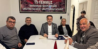 Güzelbahçe’de Yeni Dönem: AK Parti İlçe Başkanı Halil Durankuş İlk Yönetim Toplantısını Gerçekleştirdi
