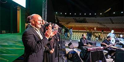 Hatay Medeniyetler Korosu'ndan 92. İEF'de teşekkür konseri
