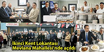 İkinci Kent Lokantası Mevlana Mahallesi’nde açıldı Bülent Dergimenci