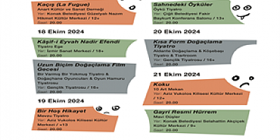  İzmir Tiyatroları Buluşması başlıyor