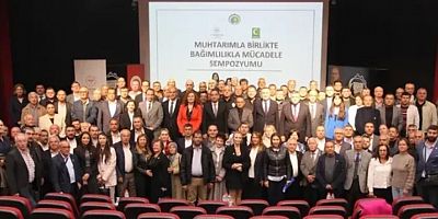İzmirli muhtarlar bağımlılıkla mücadele için birlik oldu