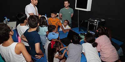Konak’ta çocuklara 3D tasarım ve üretim fırsatı