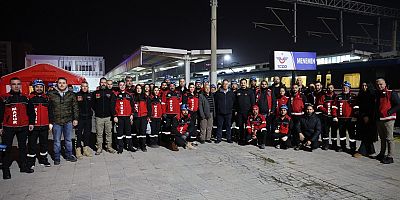 Menemen, afetlere karşı hazırlıkta fark yarattı