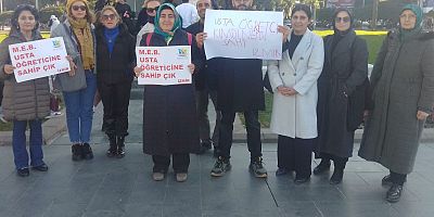 MESLEK EĞİTİMCİLERİ VE USTA ÖĞRETİCİLER HAKLARI İÇİN MEYDANLARDAYDI