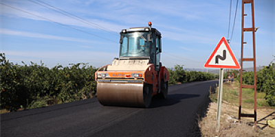 Selçuk’ta 15,5 kilometrelik yol yenileniyor