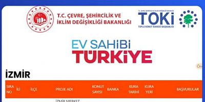 TOKİ İzmir Başvuru Sonuçları Açıklandı: Güzelbahçeliler Sonuçlarını Sorgulayabiliyor
