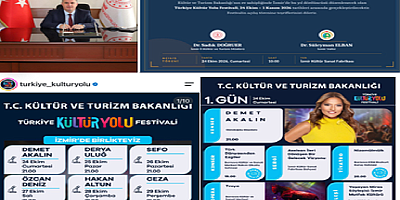 TÜRKİYE KÜLTÜR YOLU FESTİVALİ’NİN 24. DURAĞI İZMİR